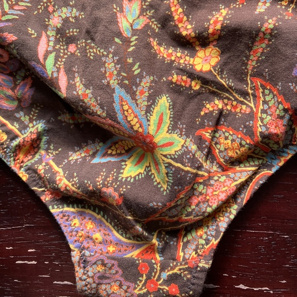 NEW SHAN BROWN FLORAL BIKINI - Picture 16 of 16